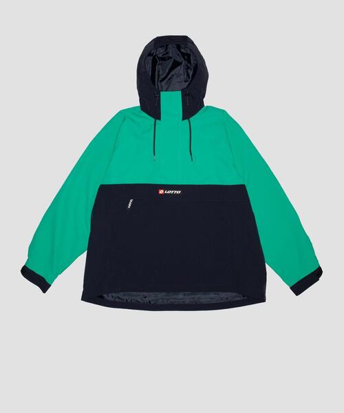 LOTTO（ロット）の「LOTTO　TWO-TONE ANORAK（ナイロンジャケット・メンズ・ブラック/ブルー/グリーン・XX-LARGE/MEDIUM/LARGE/X-LARGE）」の7枚目の写真