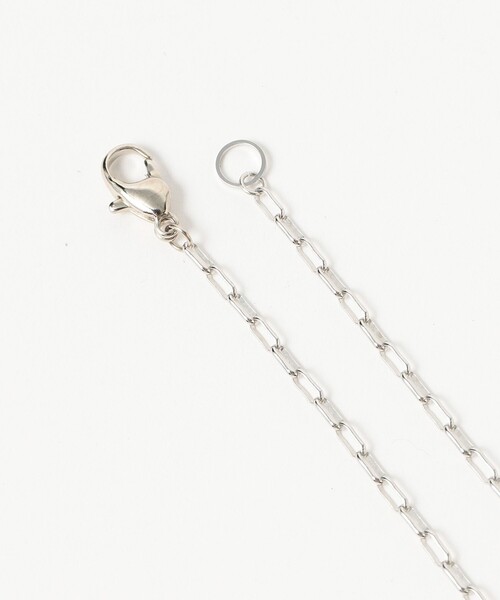 Ray BEAMS(レイビームス)の「ハートフレーム ストーン ネックレス(ネックレス・レディース・ミント/レッド・ONE SIZE)」の6枚目の写真