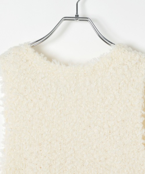 LEPSIM(レプシィム)の「3ゲージレースアップリボンベスト 578285(ベスト・レディース・ブラック/アイボリー・FREE)」の20枚目の写真