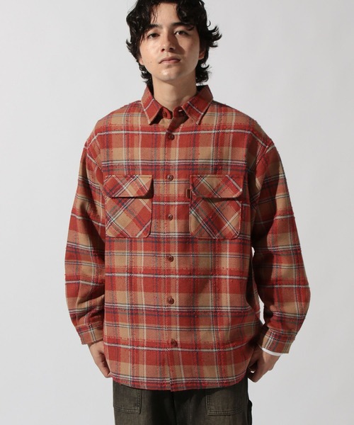 ヘビーウェイトチェックシャツ（シャツ/ブラウス）｜niko and