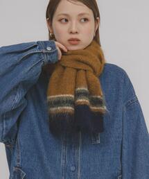 KBF | エンドボーダーデザインマフラー(マフラー)