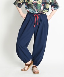 綿麻サルエルパンツ