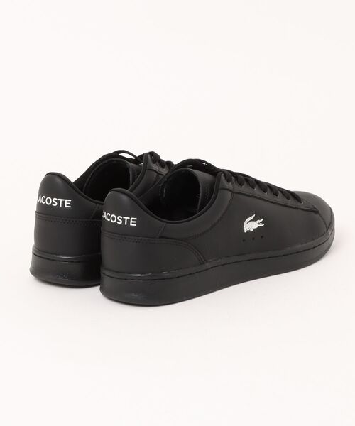 LACOSTE（ラコステ）の「LACOSTE ラコステ CARNABY SET 225 5 SMA メンズレザースニーカー(カーナビーセット2255SMA)（スニーカー・メンズ・ブラック・26.5cm/27.0cm/25.5cm/28.0cm/26.0cm）」の2枚目の写真