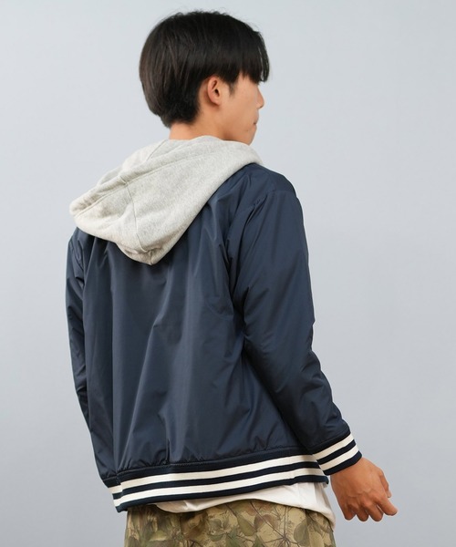 CHUMS（チャムス）の「CHUMS/チャムス スウェット スタジアムフーディー CH00-1523（スウェット・メンズ・ネイビー/ブラック・M/XL/2XL/L）」の16枚目の写真