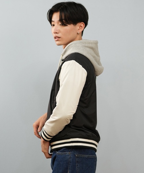 CHUMS（チャムス）の「CHUMS/チャムス スウェット スタジアムフーディー CH00-1523（スウェット・メンズ・ネイビー/ブラック・M/XL/2XL/L）」の13枚目の写真