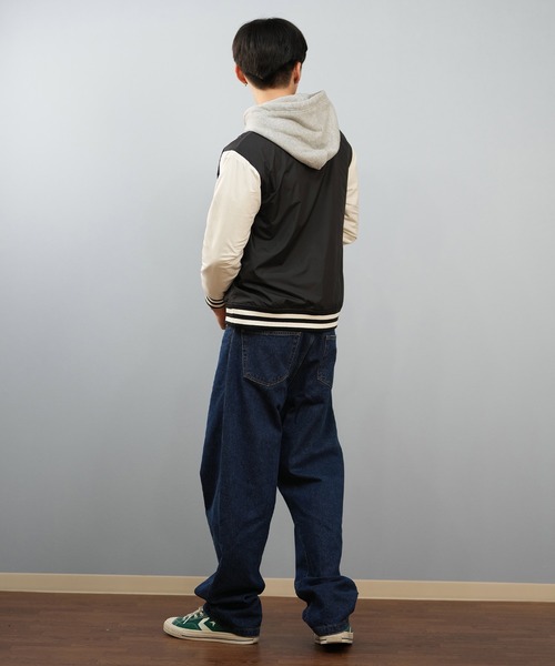 CHUMS（チャムス）の「CHUMS/チャムス スウェット スタジアムフーディー CH00-1523（スウェット・メンズ・ネイビー/ブラック・M/XL/2XL/L）」の11枚目の写真