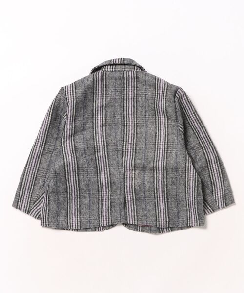 MARKEY'S（マーキーズ）の「ワッペンチェックジャケット（その他アウター・キッズ・グレー系その他/ブラウン系その他・150/140/130/120/110/100/90）」の17枚目の写真