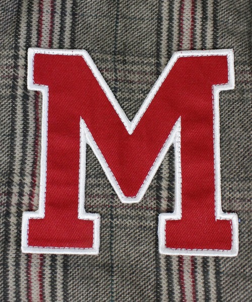 MARKEY'S（マーキーズ）の「ワッペンチェックジャケット（その他アウター・キッズ・グレー系その他/ブラウン系その他・150/140/130/120/110/100/90）」の12枚目の写真