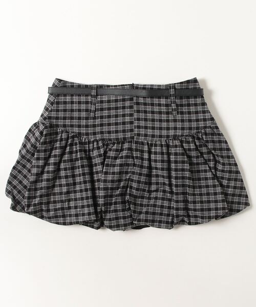 leune(ルネ)の「ベルト付きチェック柄バルーンスカート(スカート・レディース・ブラウン/ブラック・LARGE/MEDIUM/SMALL)」の20枚目の写真