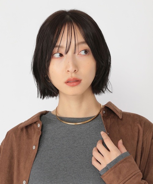 studio CLIP（スタディオクリップ）の「【daily CLIP】ラウンドフォルムチョーカー（チョーカー・レディース・その他1/その他2・FREE）」の3枚目の写真