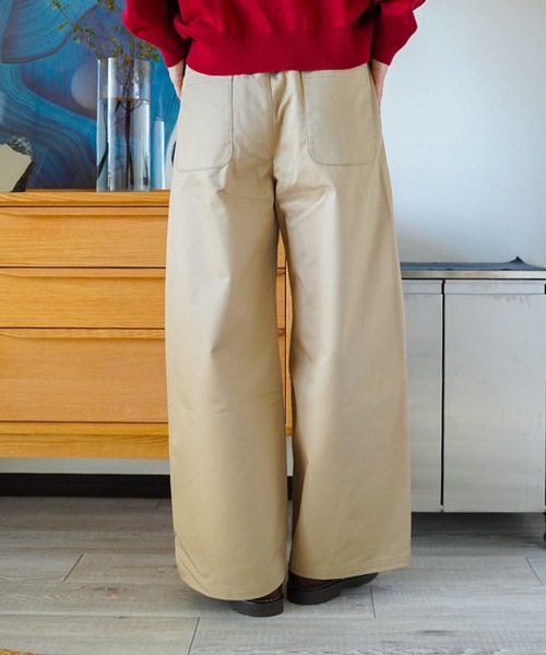 ZOZOMARKET（ゾゾマーケット）の「ZOZOMARKET by idaka - ツイストワークチノパンツ（チノパンツ・メンズ・ベージュ・マルチサイズ）」の4枚目の写真