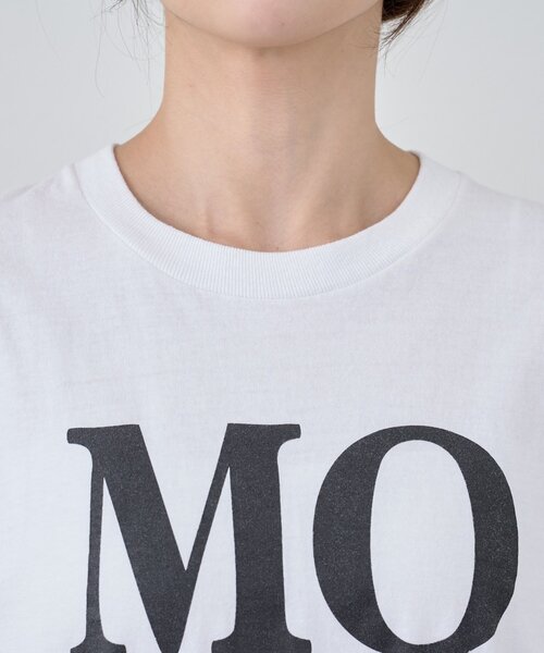 SHENERY（シーナリー）の「MOOD TEE（Tシャツ/カットソー・レディース・ホワイト/ブラウン・FREE）」の21枚目の写真
