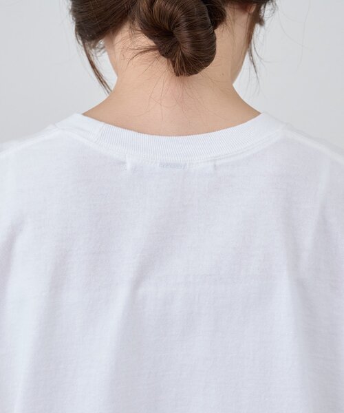 SHENERY（シーナリー）の「MOOD TEE（Tシャツ/カットソー・レディース・ホワイト/ブラウン・FREE）」の22枚目の写真