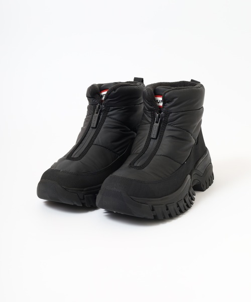 HUNTER イントレピッド ワンダラー アンクル ジップ スノー ブーツ