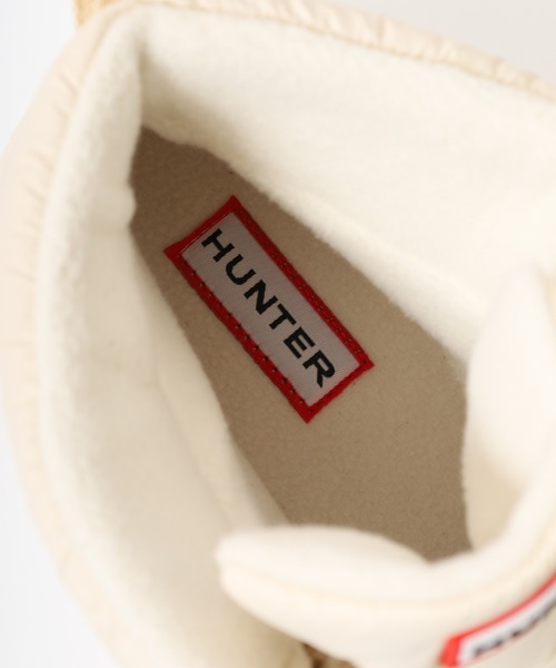 HUNTER(ハンター)の「HUNTER イントレピッド ワンダラー アンクル ジップ スノー ブーツ(ブーツ・レディース・ブラック/オフホワイト・23cm/25cm/24cm)」の14枚目の写真