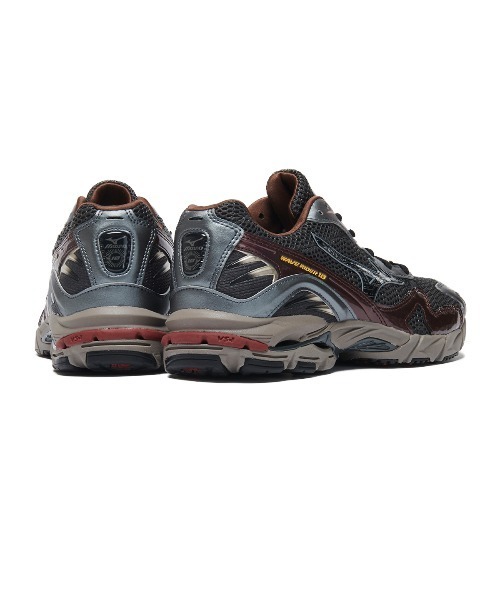 MIZUNO(ミズノ )の「MIZUNO WAVE RIDER 10(ミズノ ウエーブライダー 10)(スニーカー・メンズ・グレー系/ネイビー系・26cm/26.5cm/27cm/27.5cm/28cm/28.5cm/29cm)」の3枚目の写真