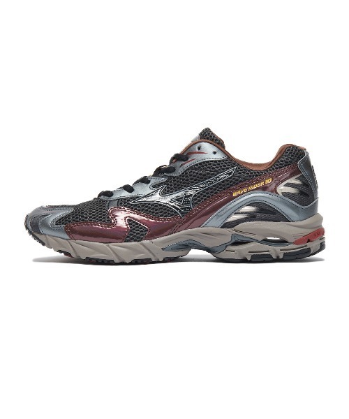 MIZUNO(ミズノ )の「MIZUNO WAVE RIDER 10(ミズノ ウエーブライダー 10)(スニーカー・メンズ・グレー系/ネイビー系・26cm/26.5cm/27cm/27.5cm/28cm/28.5cm/29cm)」の4枚目の写真
