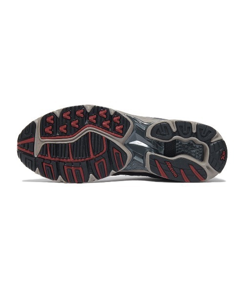 MIZUNO(ミズノ )の「MIZUNO WAVE RIDER 10(ミズノ ウエーブライダー 10)(スニーカー・メンズ・グレー系/ネイビー系・26cm/26.5cm/27cm/27.5cm/28cm/28.5cm/29cm)」の7枚目の写真