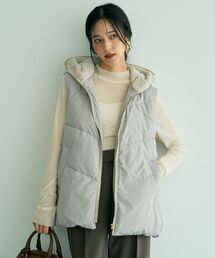 YECCA VECCA | 中綿フーディージレ(ベスト)