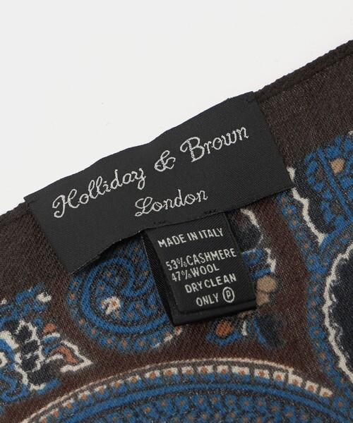 HOLLIDAY＆BROWN＞ペイズリー ストール（ストール/ショール）｜UNITED