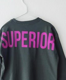 SHISKY（シスキー）の「ワイドシルエット　長袖プリントTシャツ（Tシャツ/カットソー）」