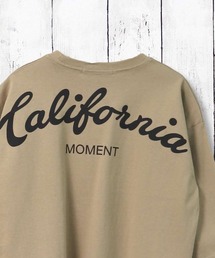 SHISKY（シスキー）の「ワイドシルエット　長袖プリントTシャツ（Tシャツ/カットソー）」