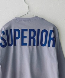 SHISKY（シスキー）の「ワイドシルエット　長袖プリントTシャツ（Tシャツ/カットソー）」