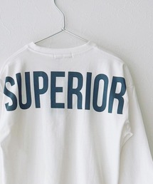 SHISKY（シスキー）の「ワイドシルエット　長袖プリントTシャツ（Tシャツ/カットソー）」