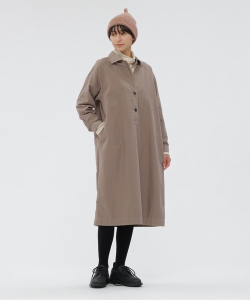 MHL.（エムエイチエル）の「MHL SIMPLE RIBBED HAT（ニットキャップ/ビーニー・レディース・ピンク/グレー/カーキ・FREE）」の5枚目の写真