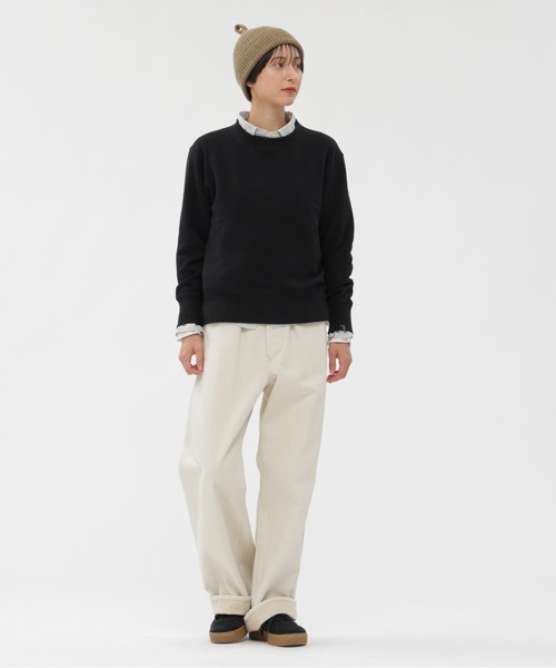 MHL.（エムエイチエル）の「MHL SIMPLE RIBBED HAT（ニットキャップ/ビーニー・レディース・ピンク/グレー/カーキ・FREE）」の9枚目の写真