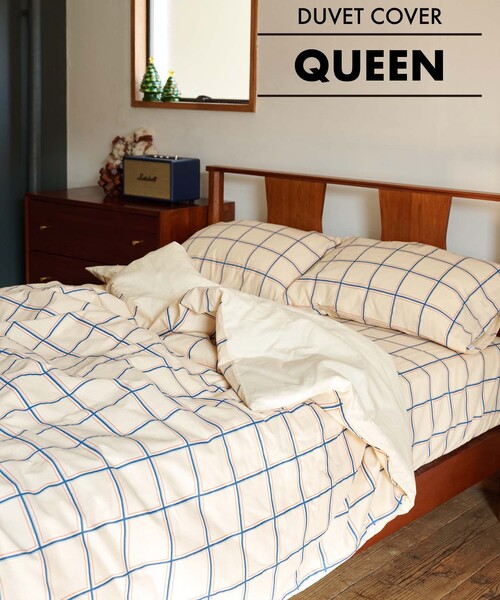 BILLY DUVET COVER Q 掛け布団カバー クィーン（インテリア雑貨