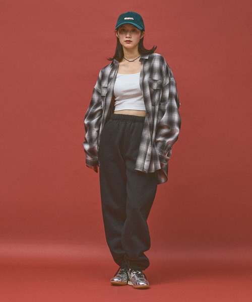 Kappa（カッパ）の「≪Kappa×and ST ウェルネスクラブ≫シンプルロゴスウェットパンツ (ユニセックス)（スウェットパンツ・レディース・レッド/ライトグリーン/ブラック/ホワイト/グレー・SMALL/MEDIUM/LARGE）」の11枚目の写真