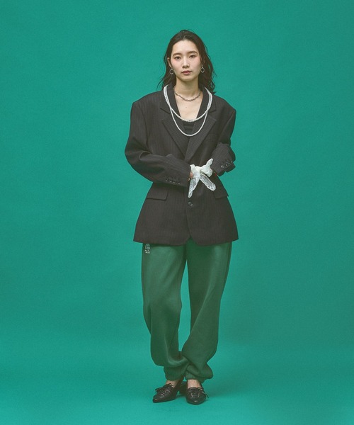 Kappa（カッパ）の「≪Kappa×and ST ウェルネスクラブ≫シンプルロゴスウェットパンツ (ユニセックス)（スウェットパンツ・レディース・レッド/ライトグリーン/ブラック/ホワイト/グレー・SMALL/MEDIUM/LARGE）」の19枚目の写真