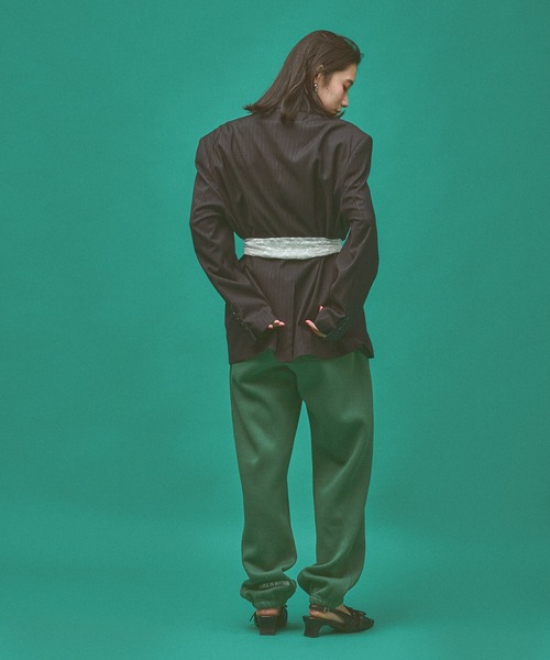 Kappa（カッパ）の「≪Kappa×and ST ウェルネスクラブ≫シンプルロゴスウェットパンツ (ユニセックス)（スウェットパンツ・レディース・レッド/ライトグリーン/ブラック/ホワイト/グレー・SMALL/MEDIUM/LARGE）」の21枚目の写真