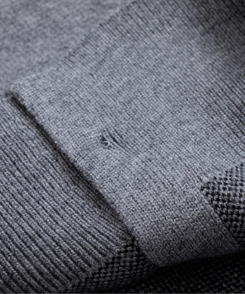 LA POMME petit(ラポミ・プチ)の「Sweet Dots Ribbon Cardigan(カーディガン/ボレロ・レディース・ブラック/グレー・FREE)」の6枚目の写真