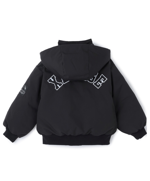 XLARGE KIDS（エクストララージキッズ）の「パファージャケット（ブルゾン・キッズ・カラフル/ブラック・140cm/120cm/130cm/110cm/100cm/90cm）」の22枚目の写真