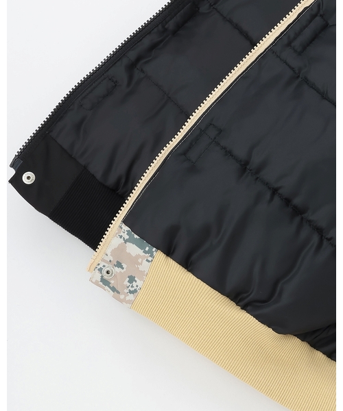 XLARGE KIDS（エクストララージキッズ）の「パファージャケット（ブルゾン・キッズ・カラフル/ブラック・140cm/120cm/130cm/110cm/100cm/90cm）」の14枚目の写真