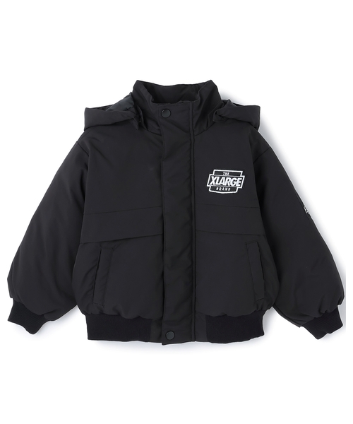 XLARGE KIDS（エクストララージキッズ）の「パファージャケット（ブルゾン・キッズ・カラフル/ブラック・140cm/120cm/130cm/110cm/100cm/90cm）」の10枚目の写真