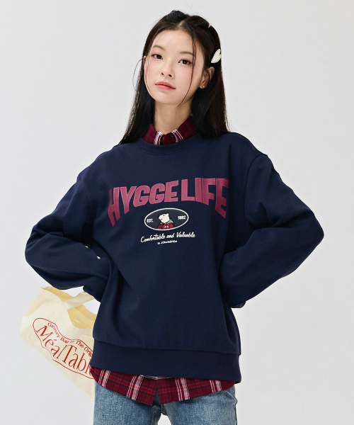 CHASECULT(チェイスカルト)の「共用キャラクターグラフィックスウェットシャツ-ネイビー(スウェット・メンズ・ネイビー・105/90/100/95)」の3枚目の写真