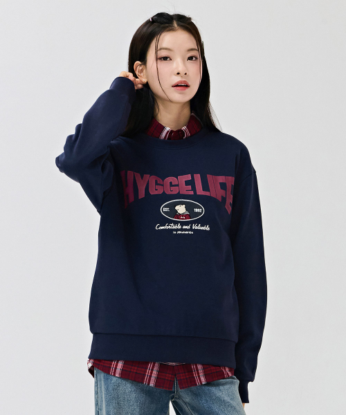 CHASECULT(チェイスカルト)の「共用キャラクターグラフィックスウェットシャツ-ネイビー(スウェット・メンズ・ネイビー・105/90/100/95)」の4枚目の写真