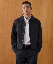 MUSINSA STANDARD | デニムライクリラックスドミニマルジャケット[ディープインディゴ](デニムジャケット)