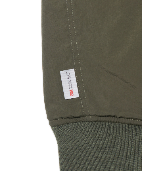 NOMANUAL(NOMANUAL)の「C.P THINSULATE BOMBER - KHAKI(ブルゾン・レディース・その他・MEDIUM/LARGE/SMALL)」の4枚目の写真