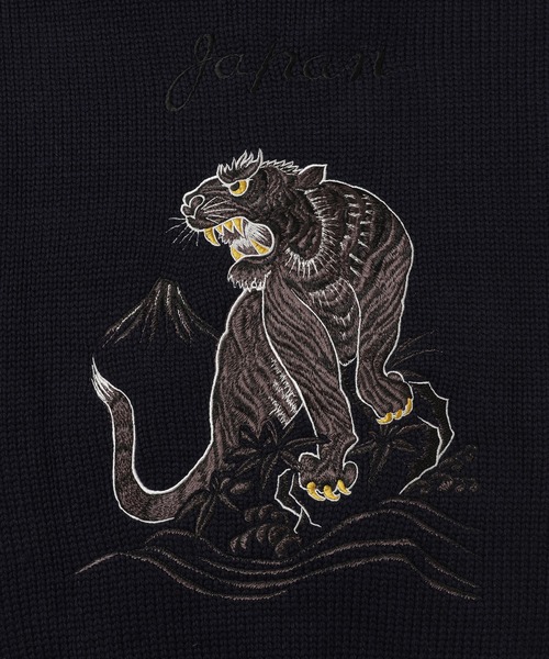 Miller Rayner」 CUSTOMIZE SUKA KNIT TIGER（ニット/セーター）｜eYe