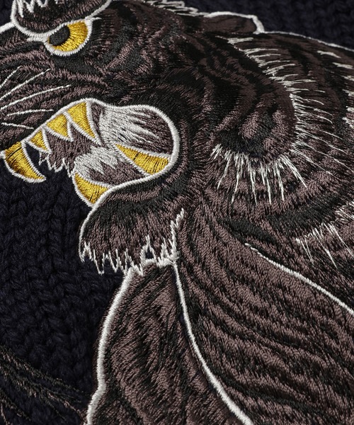 Miller Rayner」 CUSTOMIZE SUKA KNIT TIGER（ニット/セーター）｜eYe
