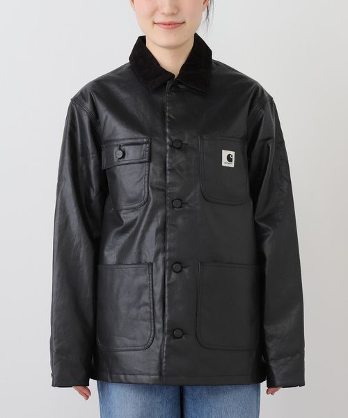 Carhartt WIP（カーハートダブリューアイピー）の「【CARHARTT WIP / カーハート ダブリューアイピー】W' DEAN MICHIGAN JACKET I035800（その他アウター・レディース・ブラック・SMALL）」の8枚目の写真