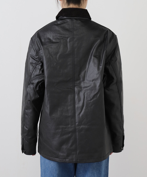 Carhartt WIP（カーハートダブリューアイピー）の「【CARHARTT WIP / カーハート ダブリューアイピー】W' DEAN MICHIGAN JACKET I035800（その他アウター・レディース・ブラック・SMALL）」の10枚目の写真