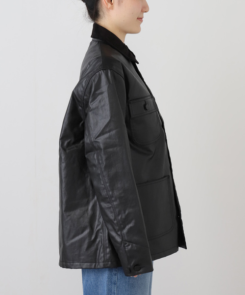 Carhartt WIP（カーハートダブリューアイピー）の「【CARHARTT WIP / カーハート ダブリューアイピー】W' DEAN MICHIGAN JACKET I035800（その他アウター・レディース・ブラック・SMALL）」の11枚目の写真