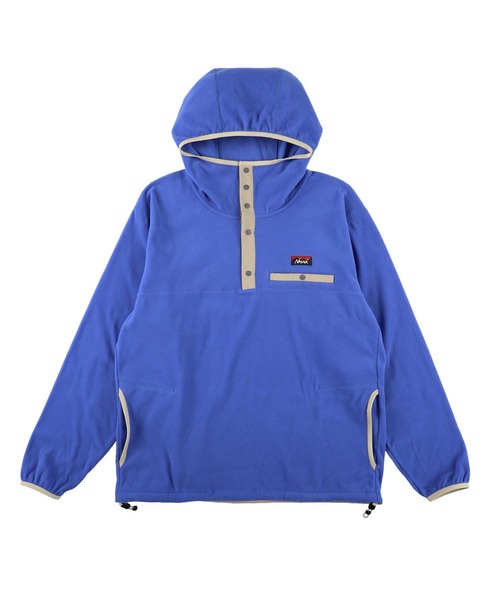 NANGA（ナンガ）の「AIR WARM FLEECE HOODIE/エアウォーム フリース フーディー（パーカー・メンズ・ブルー/ブラック/ピンク系その他/グリーン・S/M/L/XL）」の3枚目の写真