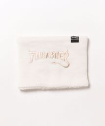 THRASHER | KNIT/BOA REVERSIBLE KIDS NECK WARMER/THRASHER スラッシャー ニット×ボア リバーシブル キッズ ネックウォーマー(ネックウォーマー/スヌード)