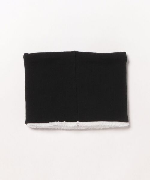THRASHER(スラッシャー)の「KNIT/BOA REVERSIBLE KIDS NECK WARMER/THRASHER スラッシャー ニット×ボア リバーシブル キッズ ネックウォーマー(ネックウォーマー/スヌード・キッズ・ブラック/アイボリー・FREE)」の3枚目の写真